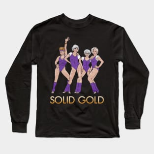 Solid Gold squad goal Long Sleeve T-Shirt